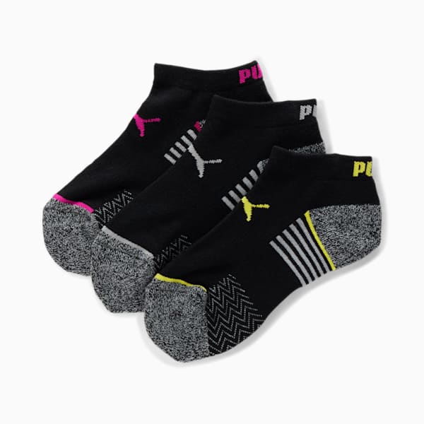 Girls Low Cut Half Socks 3 Pack